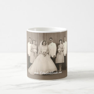 Retro bröllopmugg kaffemugg