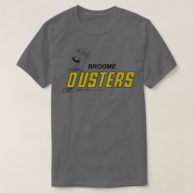 Retro Broome Dusters Hockey T Shirt (Design framsida)