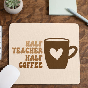 Retro Brown Halvektor, halvkaffedator Musmatta