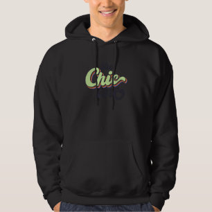 Retro Brudtärna Sjungande Möhippa Brud Den Chic Hoodie