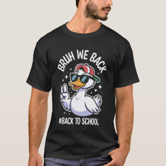 Retro Bruh Vi Är Tillbaka Lärare Barn Pojkar Flick T Shirt