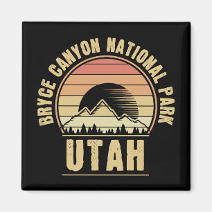 Retro Bryce Canyon nationalpark Utah Magnet