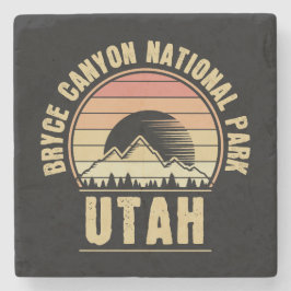 Retro Bryce Canyon nationalpark Utah Stenunderlägg