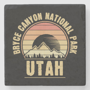 Retro Bryce Canyon nationalpark Utah Stenunderlägg