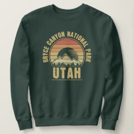 Retro Bryce Canyon nationalpark Utah T Shirt