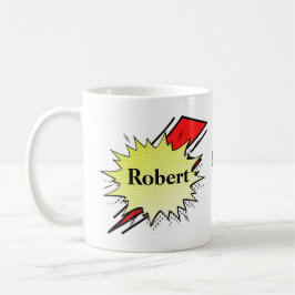 Retro bubble color comic kaffemugg