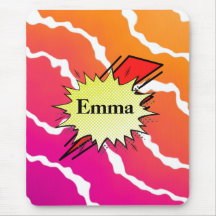 Retro bubble färg tecknad