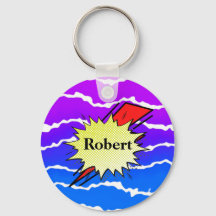 Retro bubble färg tecknad