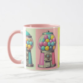 Retro Bubblegum maskin Mugg