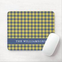 Retro Buffalo Play Gult Blue Personlig Namn