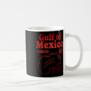 Retro Bukt i Mexiko sedan 1550 Bukt i Mexiko Kaffemugg
