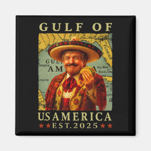 Retro Bukt i USA Mexiko Trump Mexiko Taco Magnet