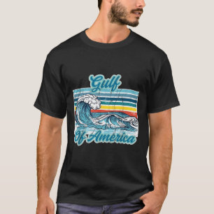 Retro Bukt i USA Wave Mexico Trump Patrio T Shirt