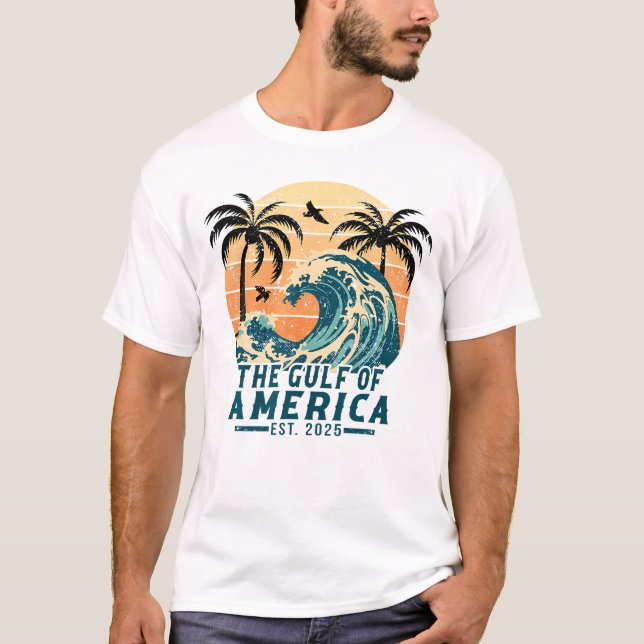 Retro Bukt of America Est 2025 shirt T (Framsida)