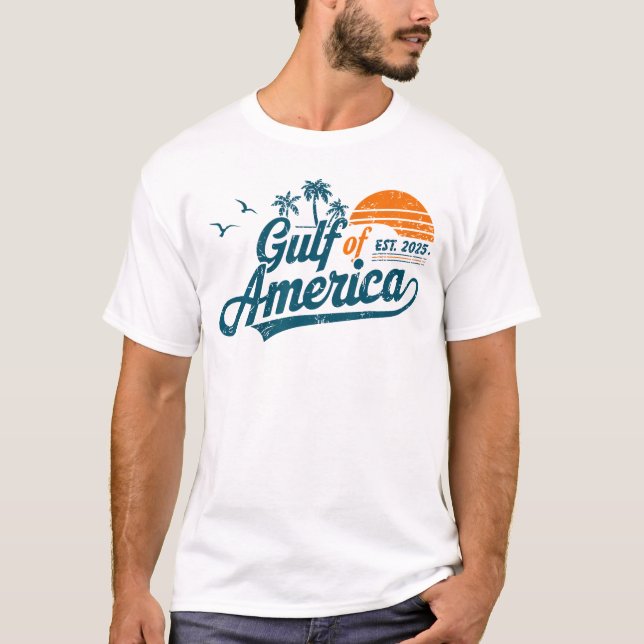 Retro Bukt of America Est 2025 shirt T Shirt (Framsida)
