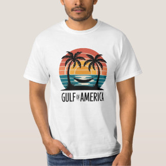 Retro Bukt of America Sunset Beach Vibes Tee