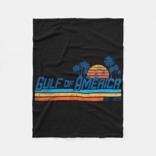 Retro Bukt of US America 2025 American Flagga Bukt Fleecefilt