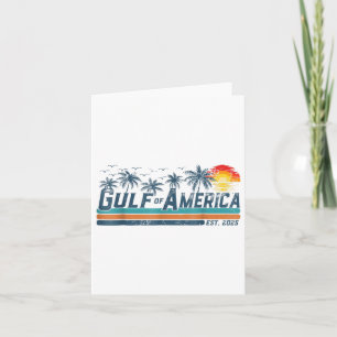 Retro Bukt of US America Est 2025 Bukt Mexiko Kort