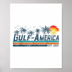 Retro Bukt of US America Est 2025 Bukt Mexiko Poster