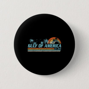 Retro Bukt of USA Amerika 2025 Amerikanska Flagga Knapp