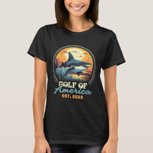 Retro Bukt of USA Amerika 2025 Amerikanska Flagga T Shirt
