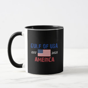 Retro Bukt of USA Amerika Est 2025 American Flagga Mugg