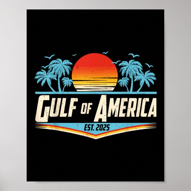 Retro Bukt of USA Est 2025 American Bukt U Poster (Framsidan)