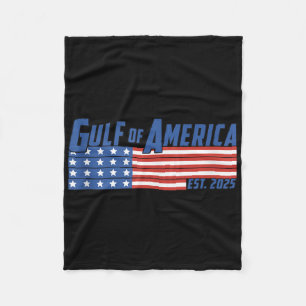 Retro Bukt of USA Est 2025 American Flagga G Fleecefilt