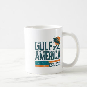 Retro Bukt of USA Est 2025 American Flagga G Kaffemugg