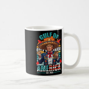 Retro Bukt of USA Est 2025 American Flagga G Kaffemugg