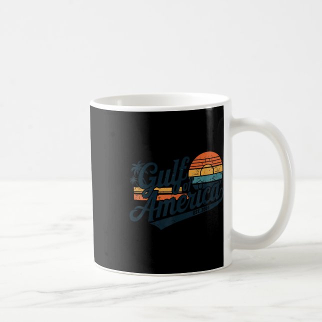 Retro Bukt of USA Est 2025 American Flagga G Kaffemugg (Höger)