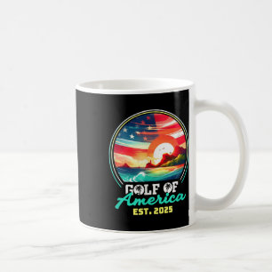 Retro Bukt of USA Est 2025 American Flagga G Kaffemugg