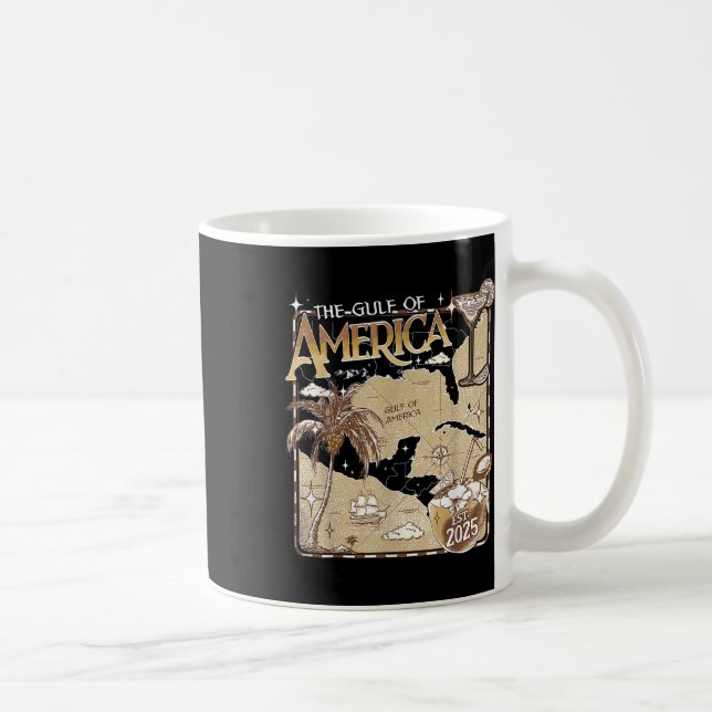 Retro Bukt of USA Est 2025 American Flagga G Kaffemugg (Höger)