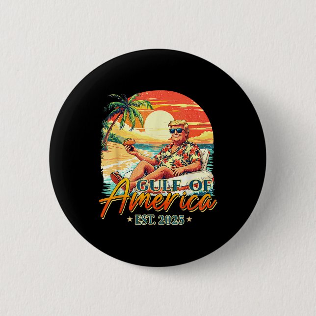 Retro Bukt of USA Est 2025 American Flagga G Knapp (Framsida)