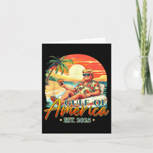Retro Bukt of USA Est 2025 American Flagga G Kort