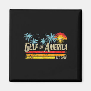 Retro Bukt of USA Est 2025 American Flagga G Magnet