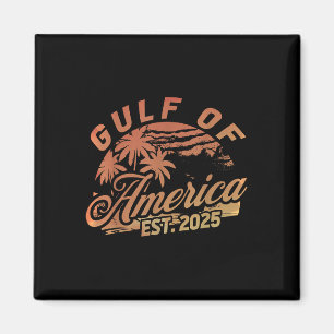 Retro Bukt of USA Est 2025 American Flagga G Magnet