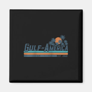 Retro Bukt of USA Est 2025 American Flagga G Magnet