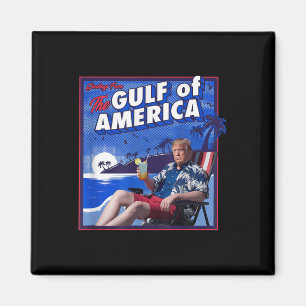 Retro Bukt of USA Est 2025 American Flagga G Magnet