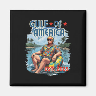 Retro Bukt of USA Est 2025 American Flagga G Magnet
