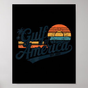 Retro Bukt of USA Est 2025 American Flagga G Poster
