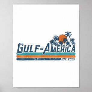 Retro Bukt of USA Est 2025 American Flagga G Poster