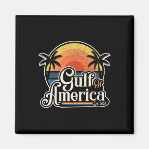 Retro Bukt of USA Est 2025 American Flagga L Magnet