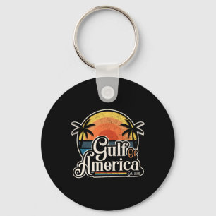 Retro Bukt of USA Est 2025 American Flagga L Nyckelring