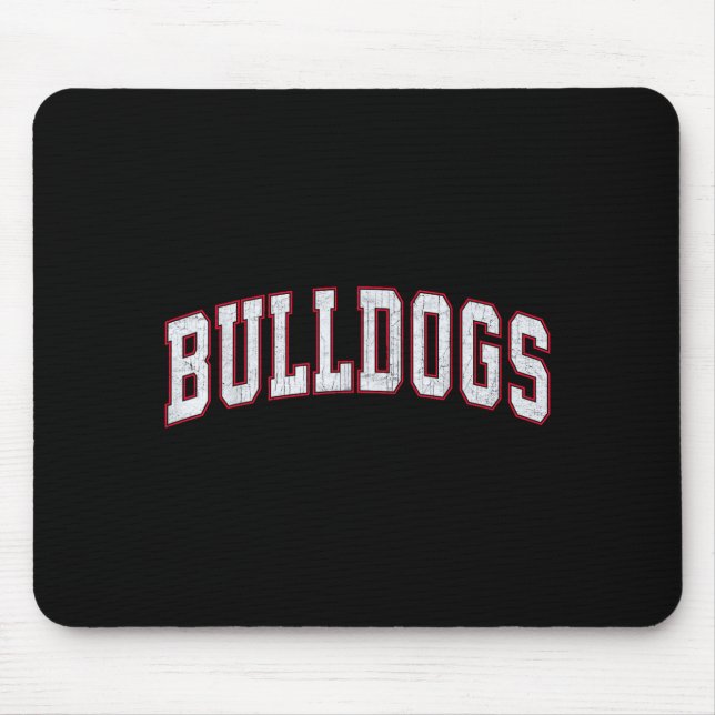 Retro Bulldogs For Men Women Boys Girls Kids  Musmatta (Framsidan)