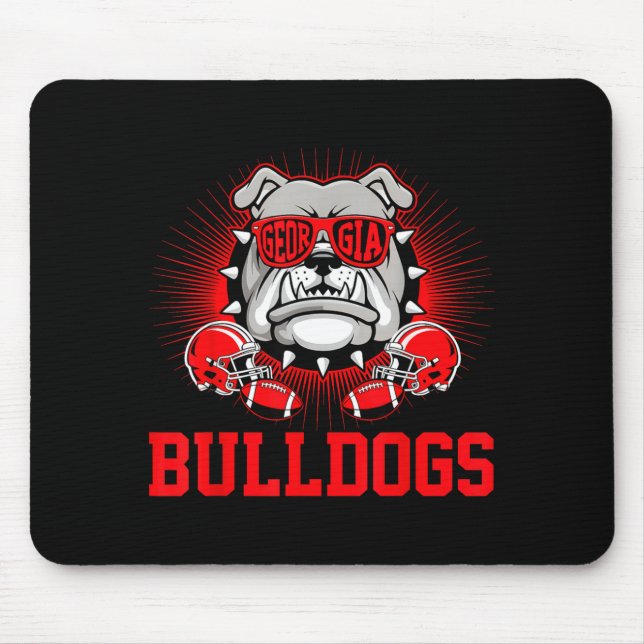 Retro Bulldogs Tees Cute Bulldogs Men Women Boy Ki Musmatta (Framsidan)