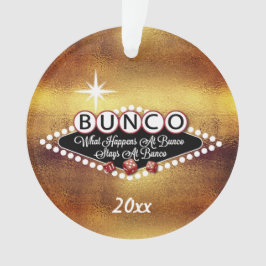 Retro Bunco Faux Guld är nyfiken vad som händer