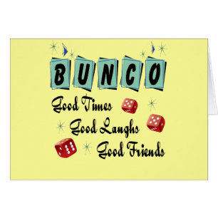 Retro Bunco Hälsningskort