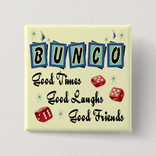 Retro Bunco knäppas Knapp