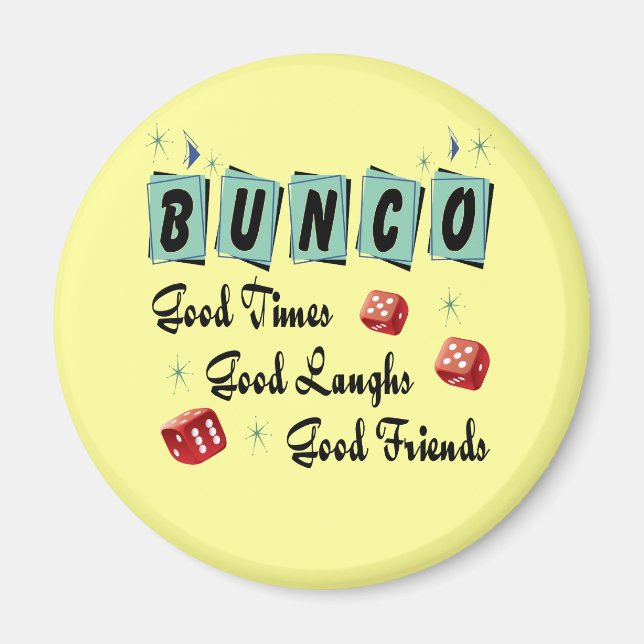 Retro Bunco Magnet (Framsidan)